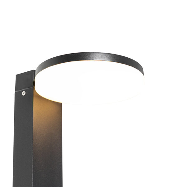 Moderne staande buitenlamp zwart 80 cm incl. LED IP44 - Esmee - Afbeelding 2
