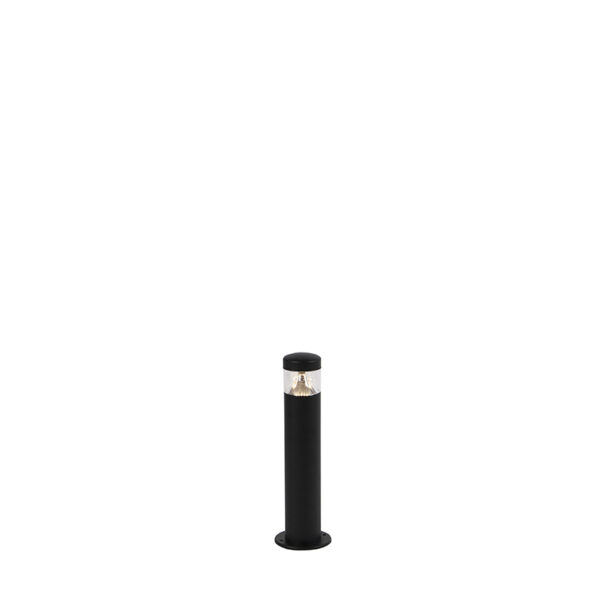 staande buitenlampen Moderne buitenlamp zwart 40 cm IP44 incl. LED Roxy Roestvrij staal Zwart Maak je tuin af met deze buitenlamp. Hij verzorgt prachtige