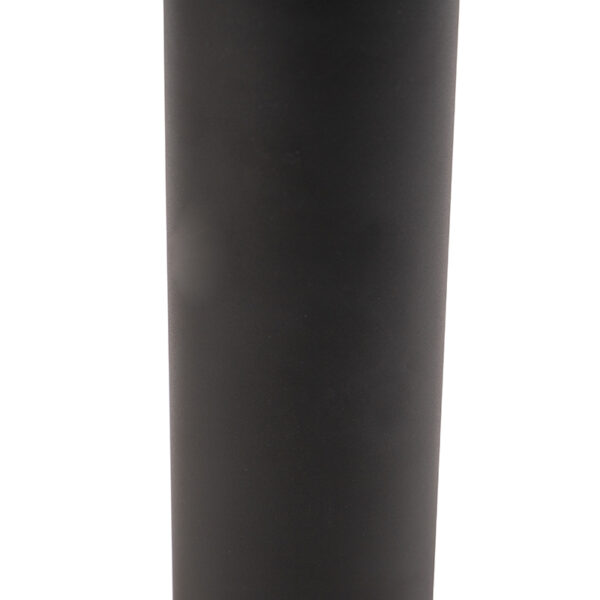Moderne staande buitenlamp zwart 50 cm - Rullo - Afbeelding 2
