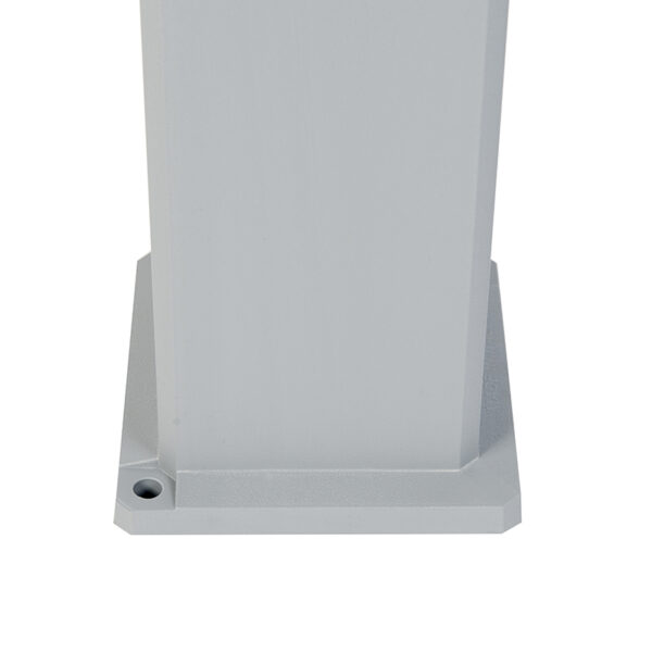 Moderne buitenpaal grijs 80 cm incl. LED IP55 - Ester - Afbeelding 2