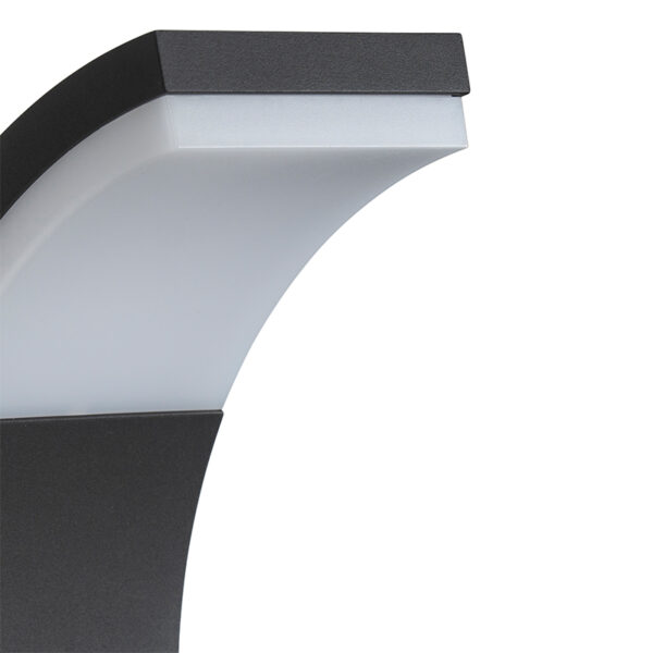 Moderne buitenpaaltje antraciet 60 cm incl. LED IP54 - Litt - Afbeelding 2