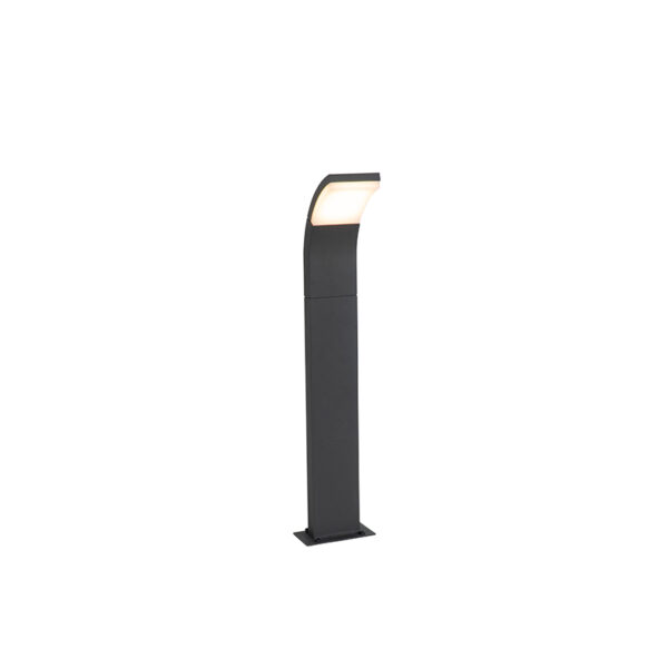 staande buitenlampen Moderne buitenpaaltje antraciet 60 cm incl. LED IP54 Litt AluminiumKunststof Donkergrijs Kleed je tuin gezellig aan met deze mooie