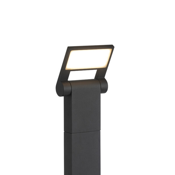 Moderne buitenpaaltje antraciet 60 cm incl. LED IP54 - Zane - Afbeelding 2