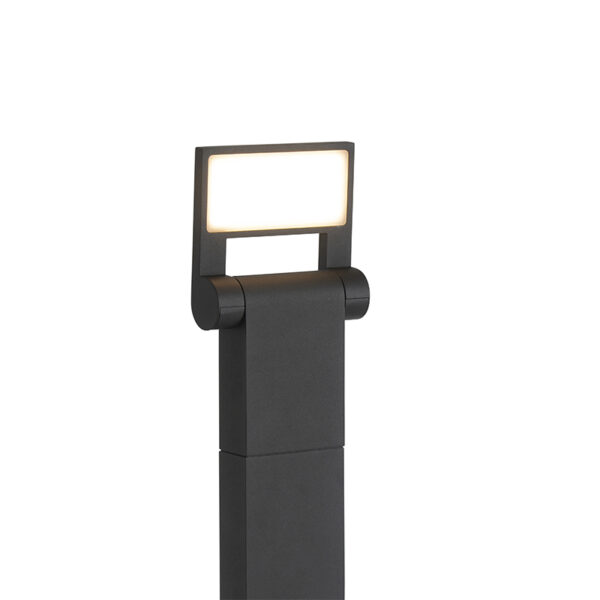 Moderne buitenpaaltje antraciet 60 cm incl. LED IP54 - Zane - Afbeelding 3