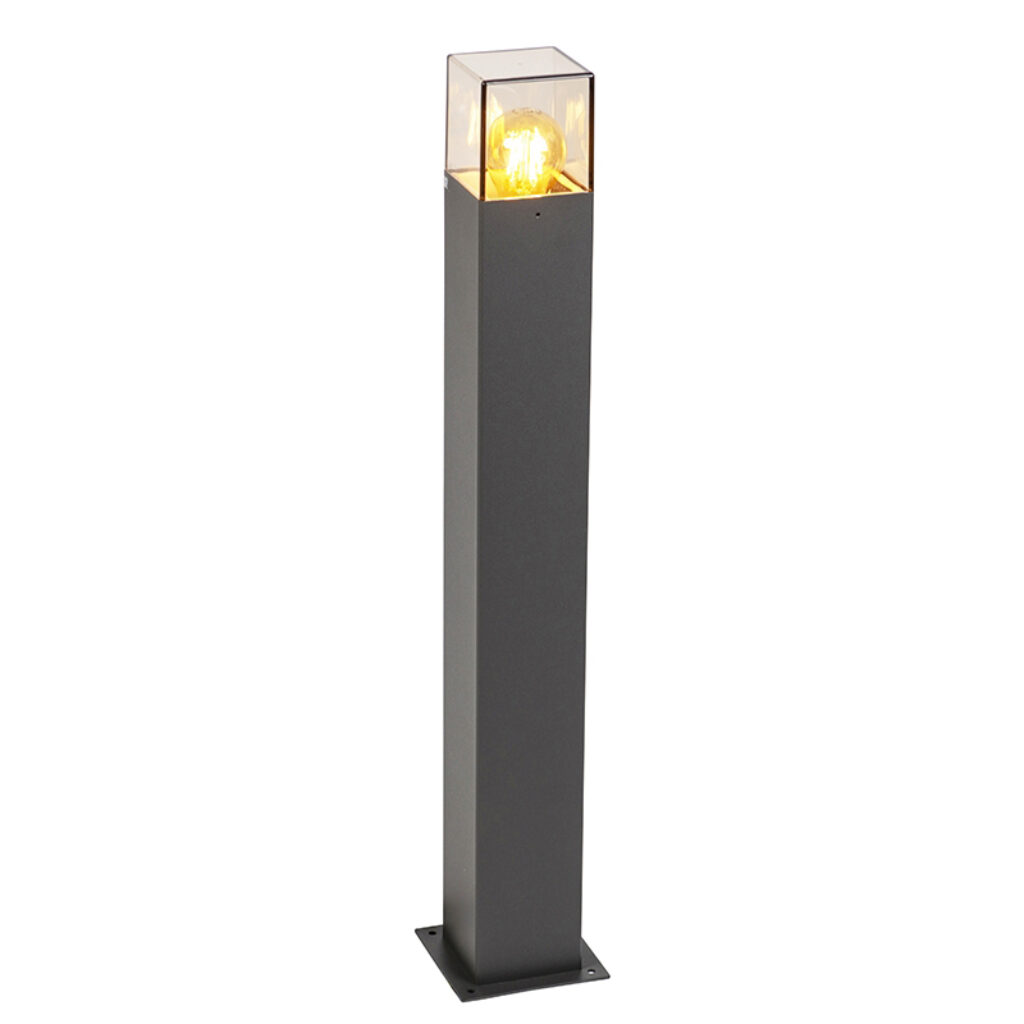 staande buitenlampen Smart buitenlamp antraciet 70 cm incl. wifi A60 Denmark AluminiumKunststof Donkergrijs Tijd om jouw tuin sfeervol te Kies voor en ben