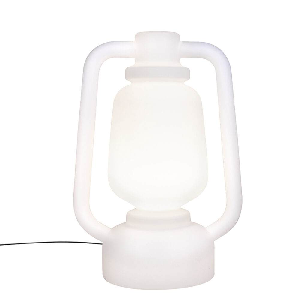 staande buitenlampen Vloerlamp wit 110 cm Storm Extra Large Kunststof Wit Onze bekende heeft er een grote broer Multifunctioneel milieuvriendelijk. Ontwerpster