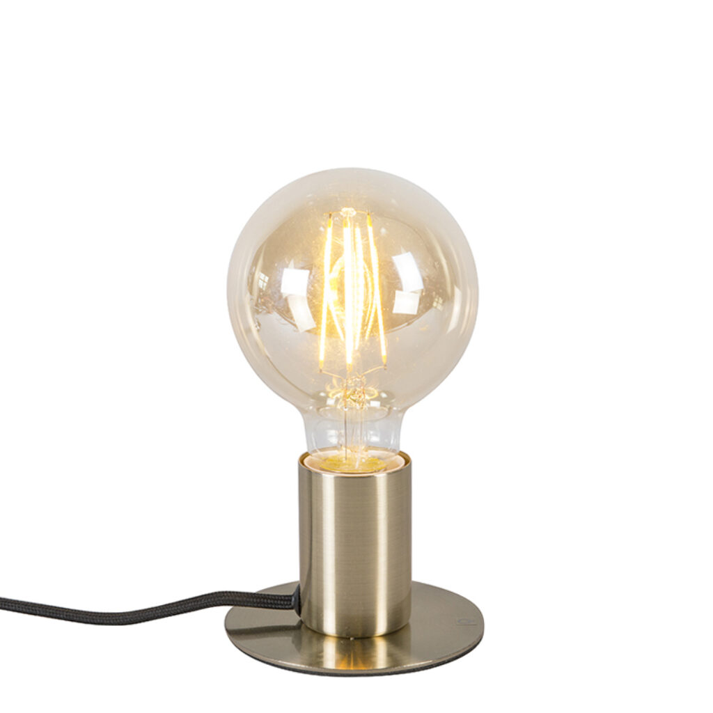 tafellampen Art Deco tafellamp goud Facil Metaal Haal een touch in huis met onze minimalistische Facil. Deze is mooi afgewerkt goud. Hij heeft totale hoogte van