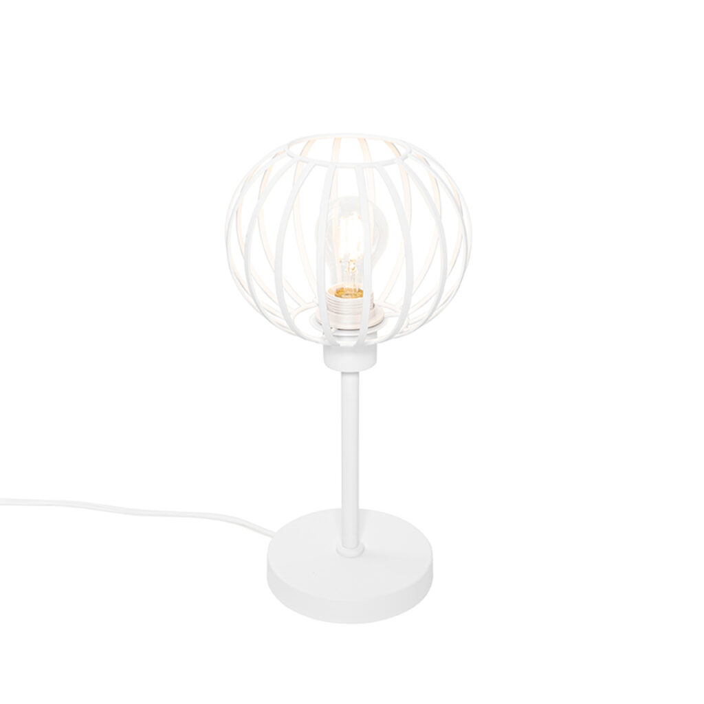 tafellampen Design tafellamp wit Johanna Staal Wit Een tijdloze in een design jasje deze Johanna. mooie lamp afgewerkt neutraal waardoor jij jarenlang kan