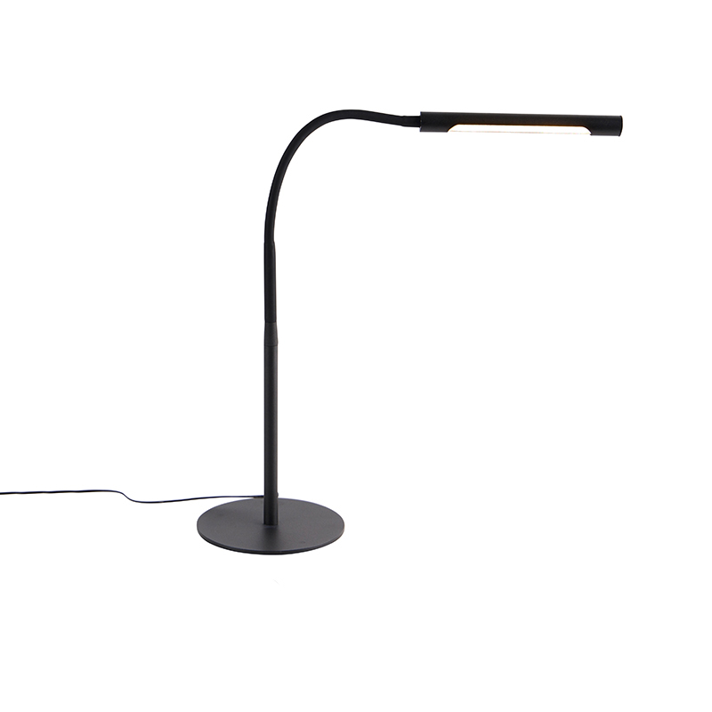 tafellampen Design tafellamp zwart incl. LED met touch dimmer Palka StaalKunststof Zwart Houd jij van een strakke Ga dan voor deze handige verstelbare De heeft