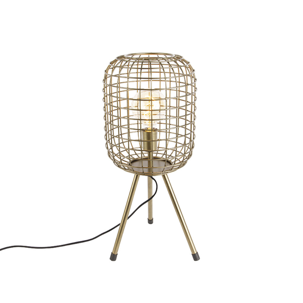 tafellampen Moderne tafellamp tripod messing Barir Staal Je interieur voorzien van een nieuwe look is zo moeilijk nog Tafellamp om je woning nieuw leven in te