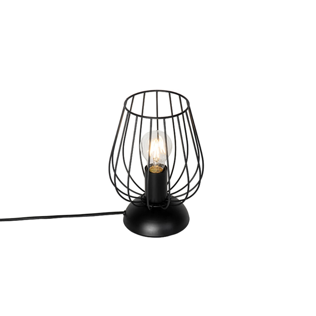 tafellampen Moderne tafellamp zwart Palica Staal Zwart Een tijdloze en moderne deze perfect als Hij heeft een diameter van 185 cm hoogte 24 cm. De voet 13 4 Het