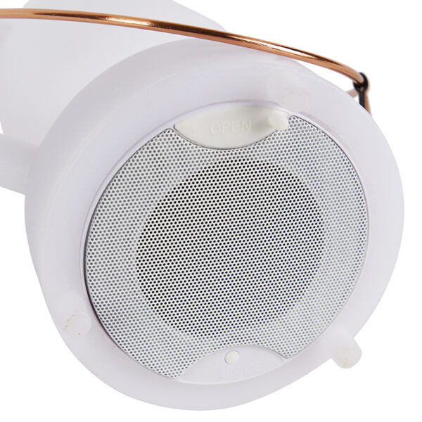 Tafellamp wit IP44 incl. bluetooth speaker - Storm Music - Afbeelding 2
