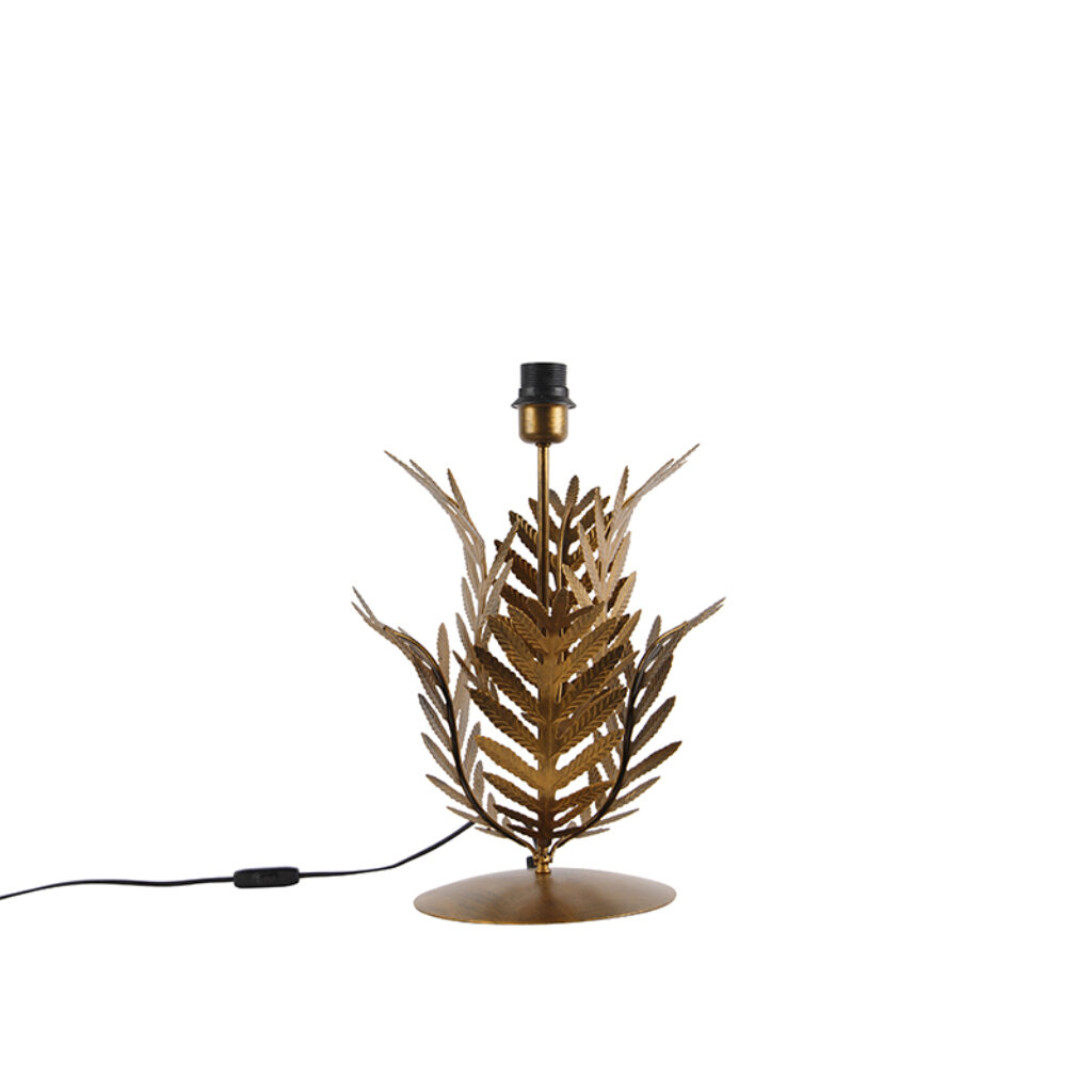 tafellampen Vintage tafellamp goud zonder kap Botanica Staal Haal een gouden eyecatcher in huis met deze vintage Botanica. Hij heeft hoogte van 45 cm diameter
