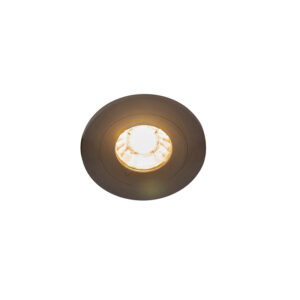 tuinspots Moderne inbouwspot zwart rond IP44 Xena Aluminium Zwart De perfecte voor in jouw Je geeft een extra moderne touch aan je huis met deze zwarte Xena.