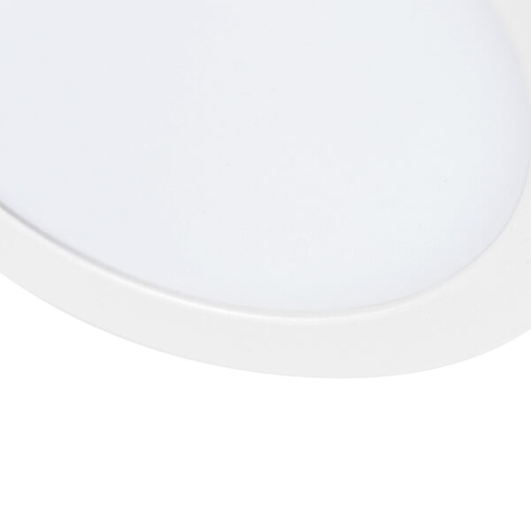 In- of opbouwspot wit 18 cm incl. LED 3 staps dim to warm - Trans - Afbeelding 2