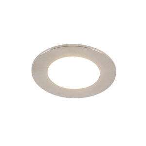 tuinspots Set van 6 inbouwspots staal incl. LED dimbaar IP65 Blanca Kunststof Staal Ben je op zoek naar een set staalkleurige Zoek dan niet De blanca bevat maar