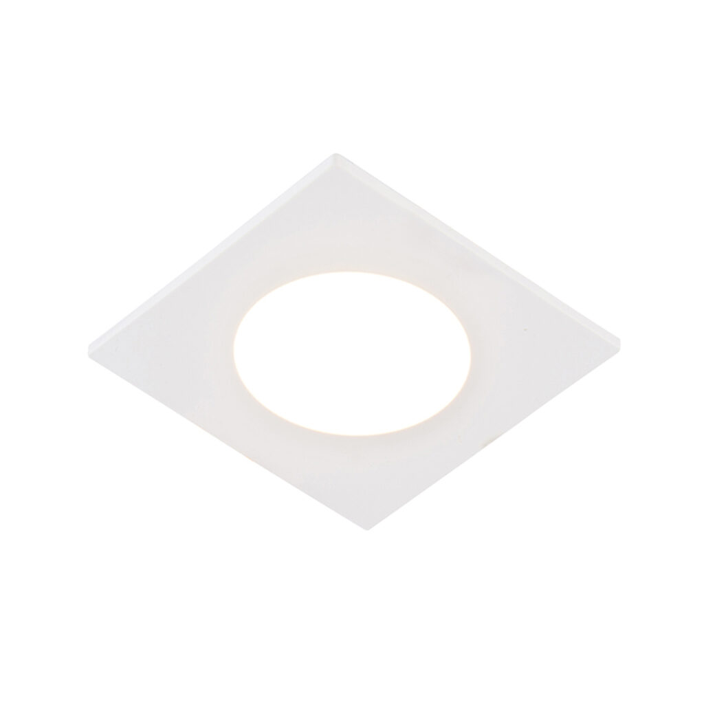 tuinspots Set van 6 inbouwspots wit incl. LED dimbaar IP65 Simply Kunststof Wit Deze moderne staan mooi in een strakke inrichting. Op zoek naar setje Dan is
