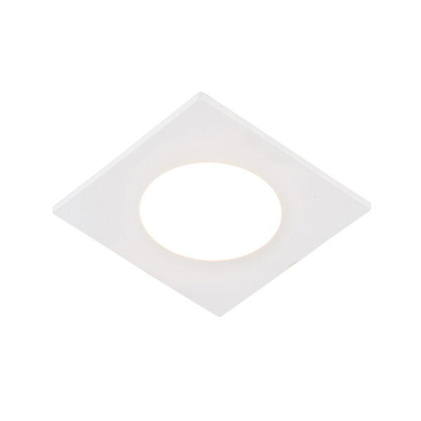 tuinspots Set van 6 inbouwspots wit incl. LED dimbaar IP65 Simply Kunststof Wit Deze moderne staan mooi in een strakke inrichting. Op zoek naar setje Dan is