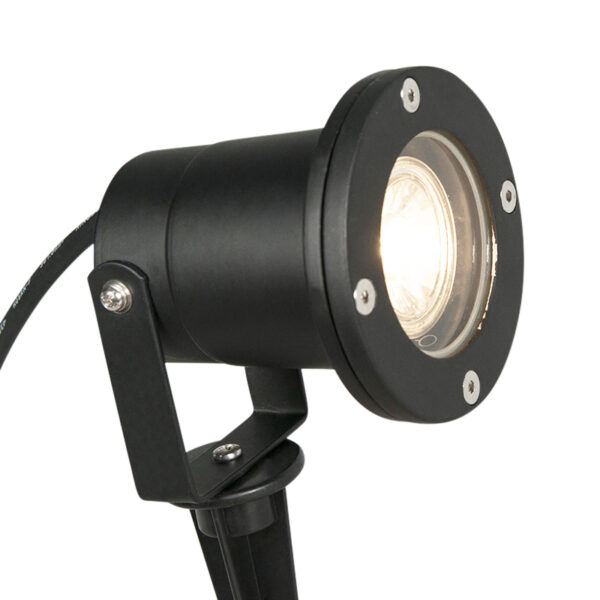 Industriële smart prikspot zwart incl. WiFi GU10 IP65 - Basic - Afbeelding 2