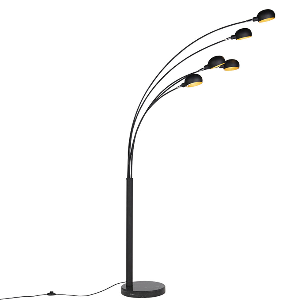 vloerlampen Design vloerlamp zwart Sixties Marmo StaalMarmer Zwart Deze is een echt design stuk in jouw Hij past perfect moderne omgeving. heeft totale hoogte