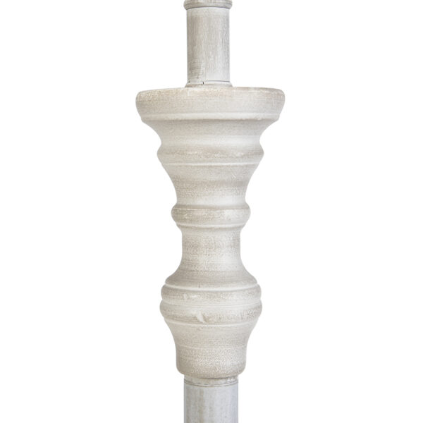 Klassieke vloerlamp grijs - Classico - Afbeelding 2
