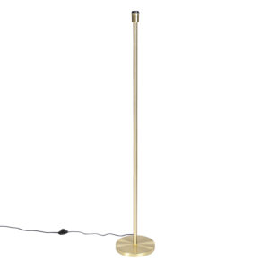 vloerlampen Klassieke vloerlamp messing zonder kap Simplo Staal Wil jij ook wat klassiek in Dan is deze echt iets voor Hij wordt geleverd dus je kan lamp