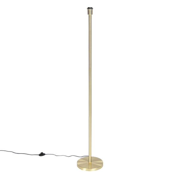 vloerlampen Klassieke vloerlamp messing zonder kap Simplo Staal Wil jij ook wat klassiek in Dan is deze echt iets voor Hij wordt geleverd dus je kan lamp