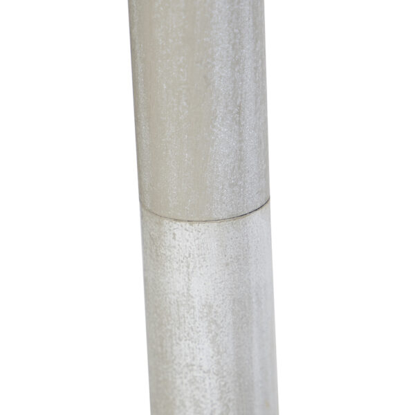 Landelijke vloerlamp taupe met linnen kap 45 cm - Classico - Afbeelding 2