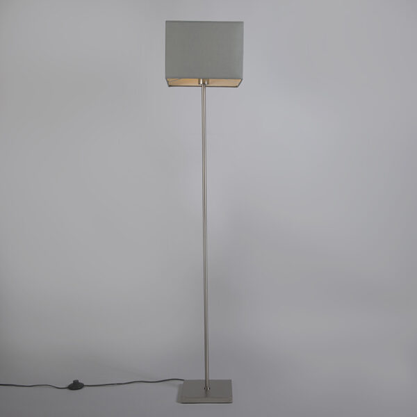 Moderne vloerlamp grijs - VT 1 - Afbeelding 2