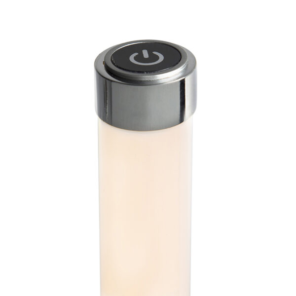 Moderne vloerlamp LED chroom - Line-up - Afbeelding 2