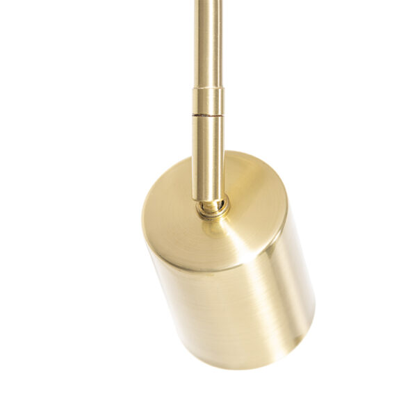 Moderne vloerlamp messing verstelbaar - Java - Afbeelding 4
