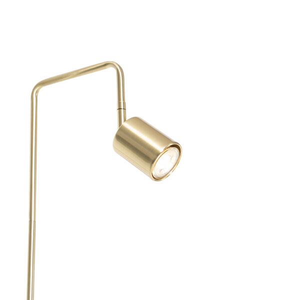 Moderne vloerlamp messing verstelbaar - Java - Afbeelding 2
