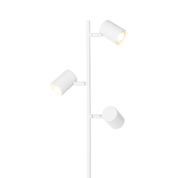 Moderne vloerlamp wit 3-lichts - Jeana - Afbeelding 2