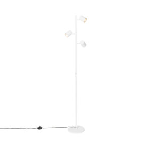 vloerlampen Moderne vloerlamp wit Jeana Staal Wit Geef je interieur een moderne twist met Jeana. Zijn strakke design in combinatie zijn witte kleur zorgt ervoor