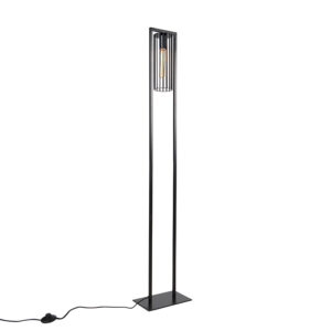 vloerlampen Moderne vloerlamp zwart Balenco Wazo Staal Zwart Wow deze is een echte Door de gave zwarte kap valt lamp meteen op in je interieur. De spijlen geven