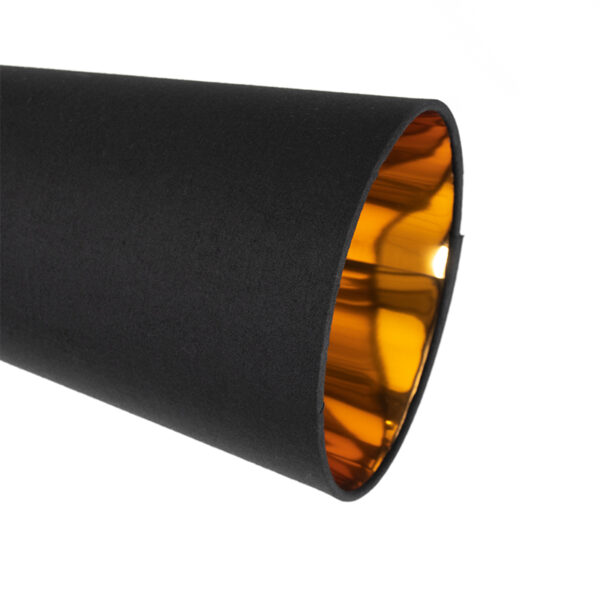 Moderne vloerlamp zwart 3-lichts - Carmen - Afbeelding 2