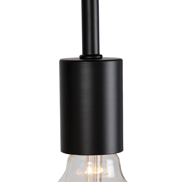 Moderne vloerlamp zwart - Facil - Afbeelding 2