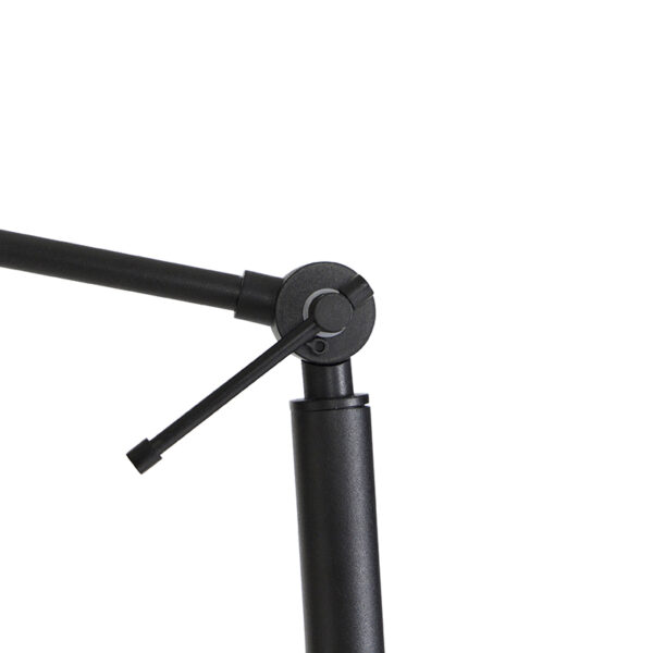 Moderne vloerlamp zwart verstelbaar - Editor - Afbeelding 2