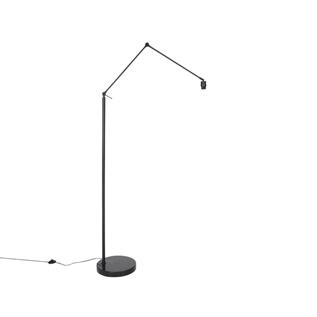 vloerlampen Moderne vloerlamp zwart verstelbaar Editor Staal Zwart Ben jij op zoek naar een moderne De is strak model en kun je helemaal customizen met