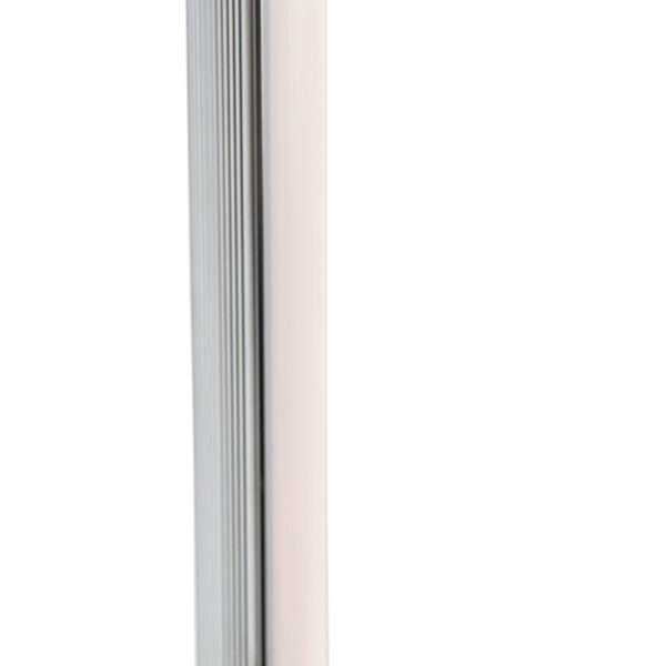 Set van 2 moderne vloerlampen LED chroom - Line-up - Afbeelding 2