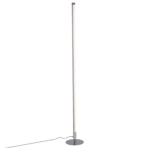 vloerlampen Set van 2 moderne LED chroom KunststofMetaal Chroom Deze vloerlamp is prachtig door zijn eenvoud. chrome led strak en modern. In het armatuur ligt