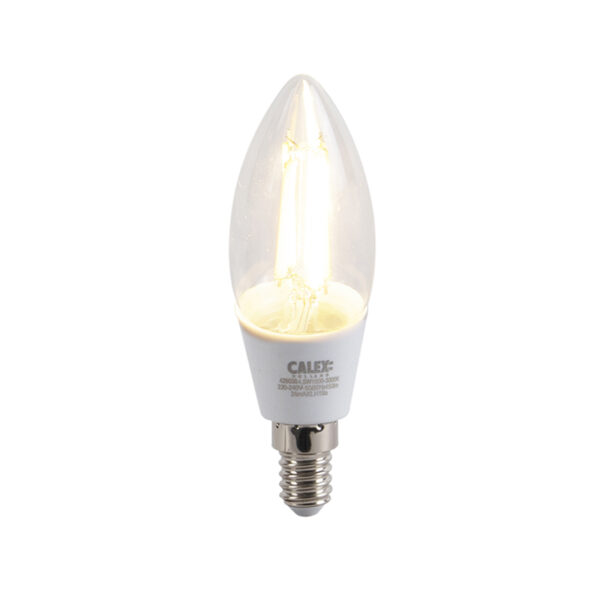 Smart vloerlamp zwart 5-lichts incl. Wifi B35 - Sixties - Afbeelding 2