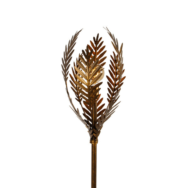 Vintage vloerlamp goud - Botanica - Afbeelding 2