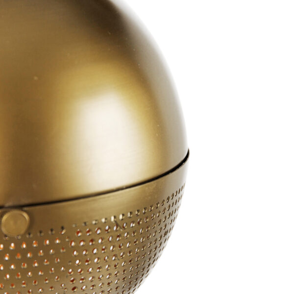Industriële vloerlamp brons 2-lichts - Haicha - Afbeelding 2