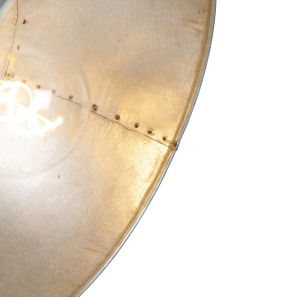 Industriële vloerlamp driepoot grijs - Samia Sabo - Afbeelding 2