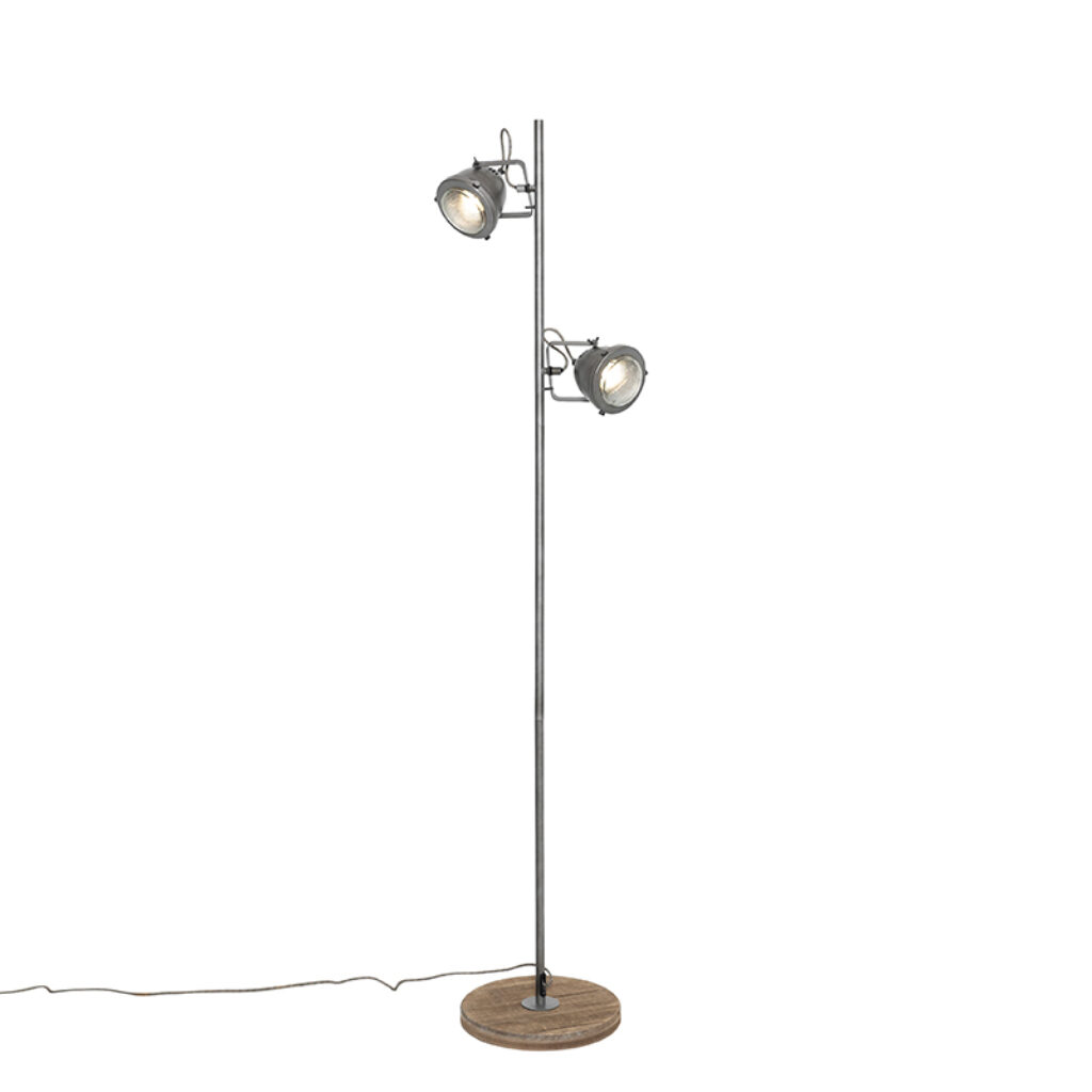 vloerlampen vloerlamp staal met hout Emado StaalGlasHout Staal Fris jouw interieur op methanglampHero. Doordat hij gemaakt is vanglasen afgewerkt in hetgoud een