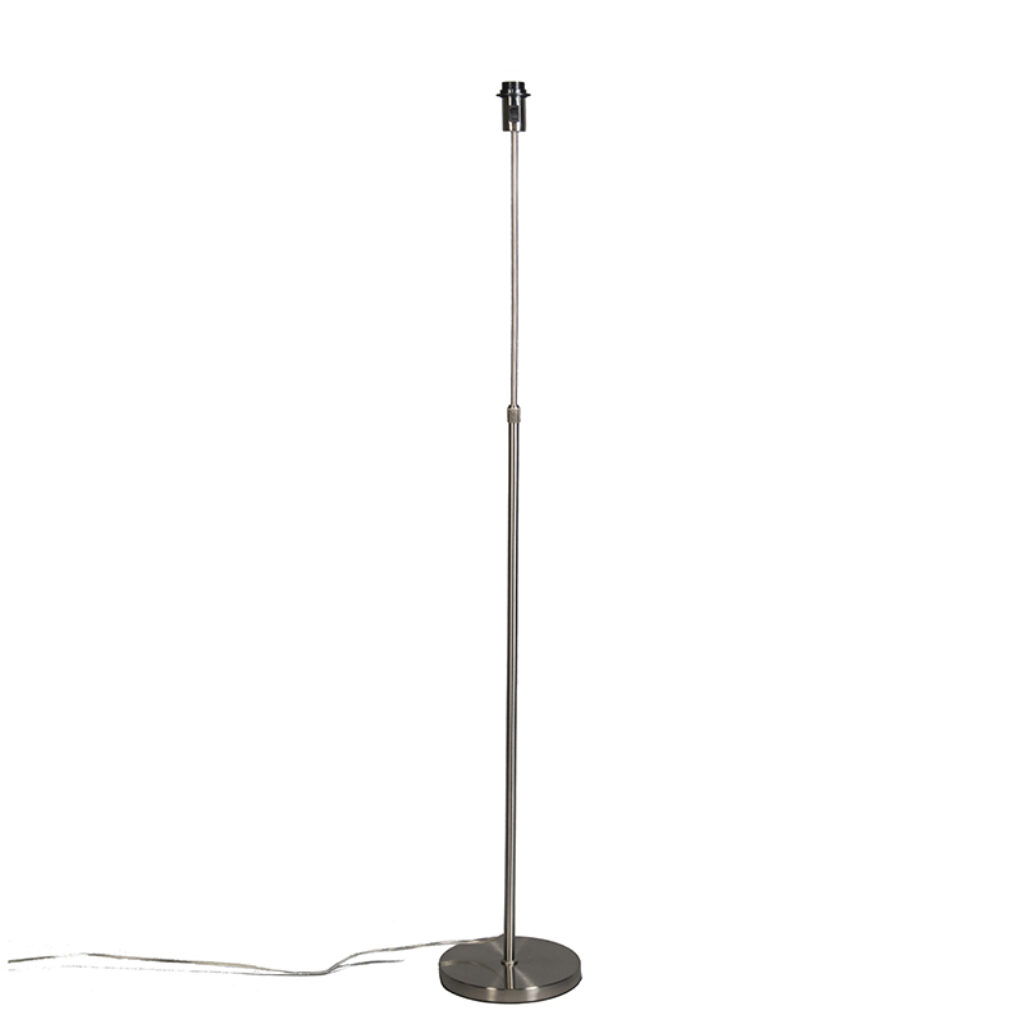vloerlampen Vloerlamp staal verstelbaar Parte Metaal Staal Een tijdloze vloerlamp afgewerkt in metaal. Je kan alle kanten op met deze vrolijke lampenkap als