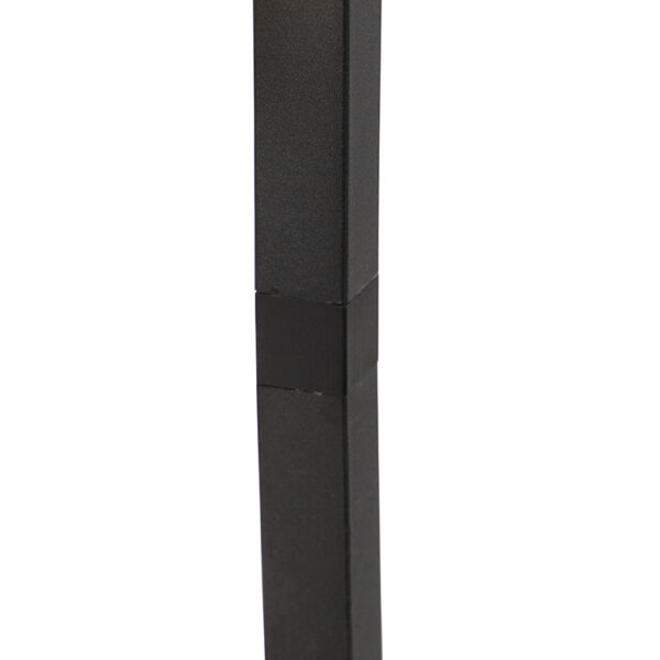 Industriële vloerlamp zwart 3-lichts - Big Cage - Afbeelding 2