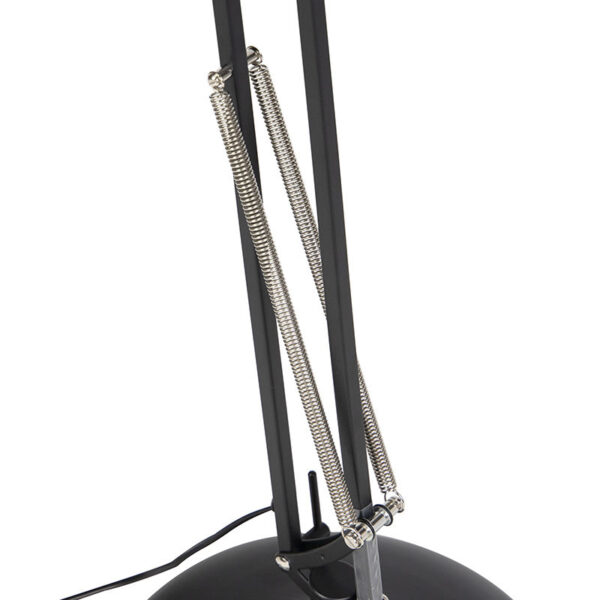 Industriële vloerlamp zwart verstelbaar - Hobby - Afbeelding 2