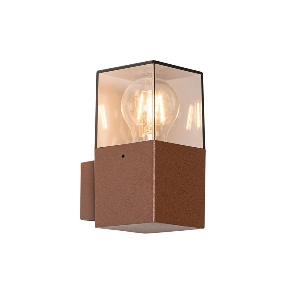 wandlampen buiten buitenwandlamp roestbruin IP44 Denmark AluminiumKunststof Roestbruin